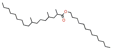 Tridecyl 2,4,8-trimethylheptadecanoate